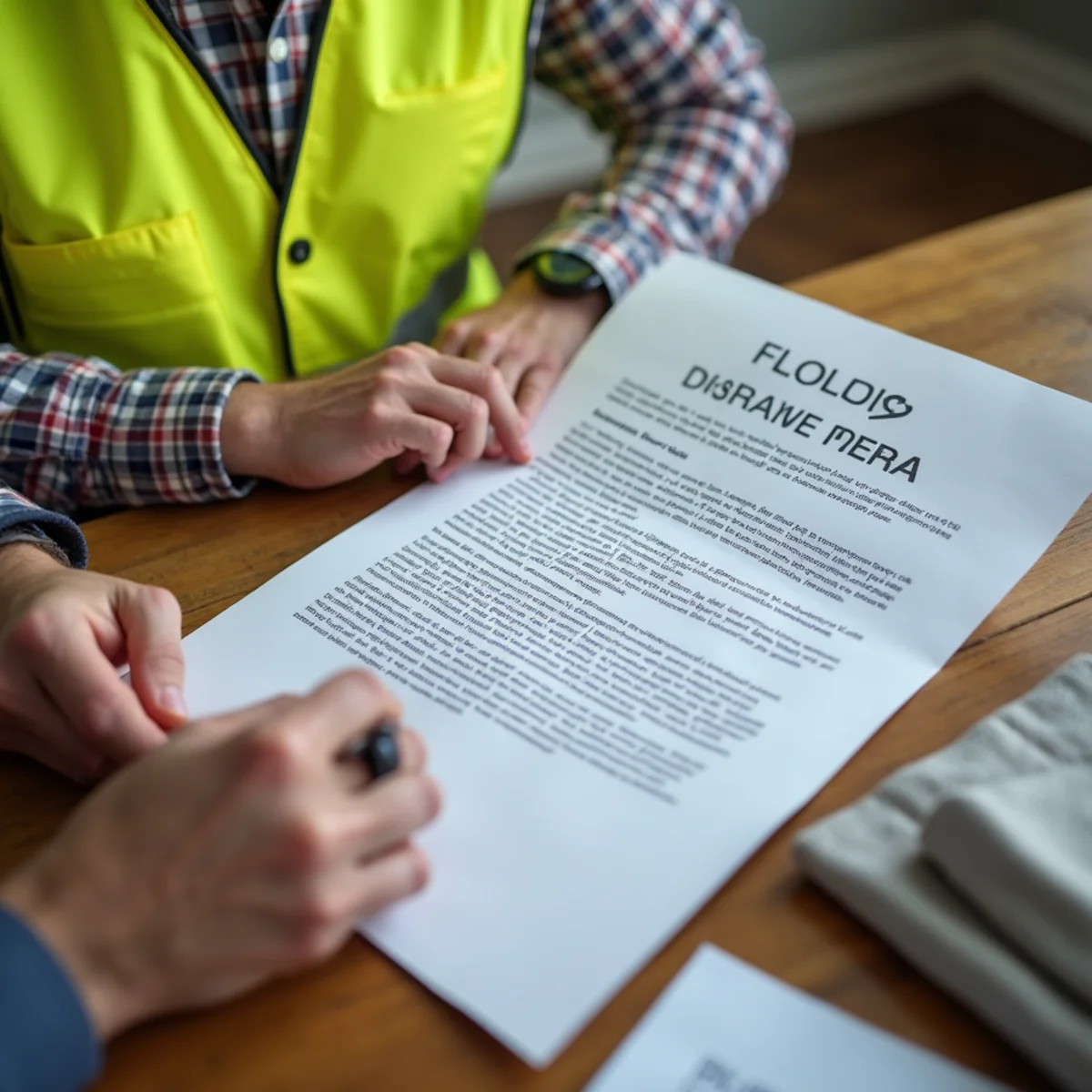 Homeowner reviewing Florida insurance carrier non-renewal notice regarding roof age